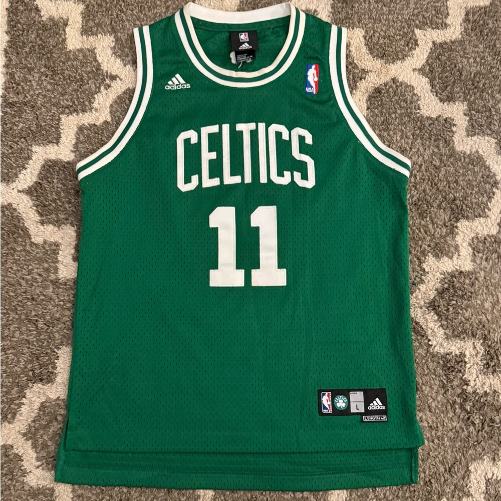 Rare Vintage Adidas NBA Boston Celtics #11 Glen Big Baby Davis Basketball Jersey